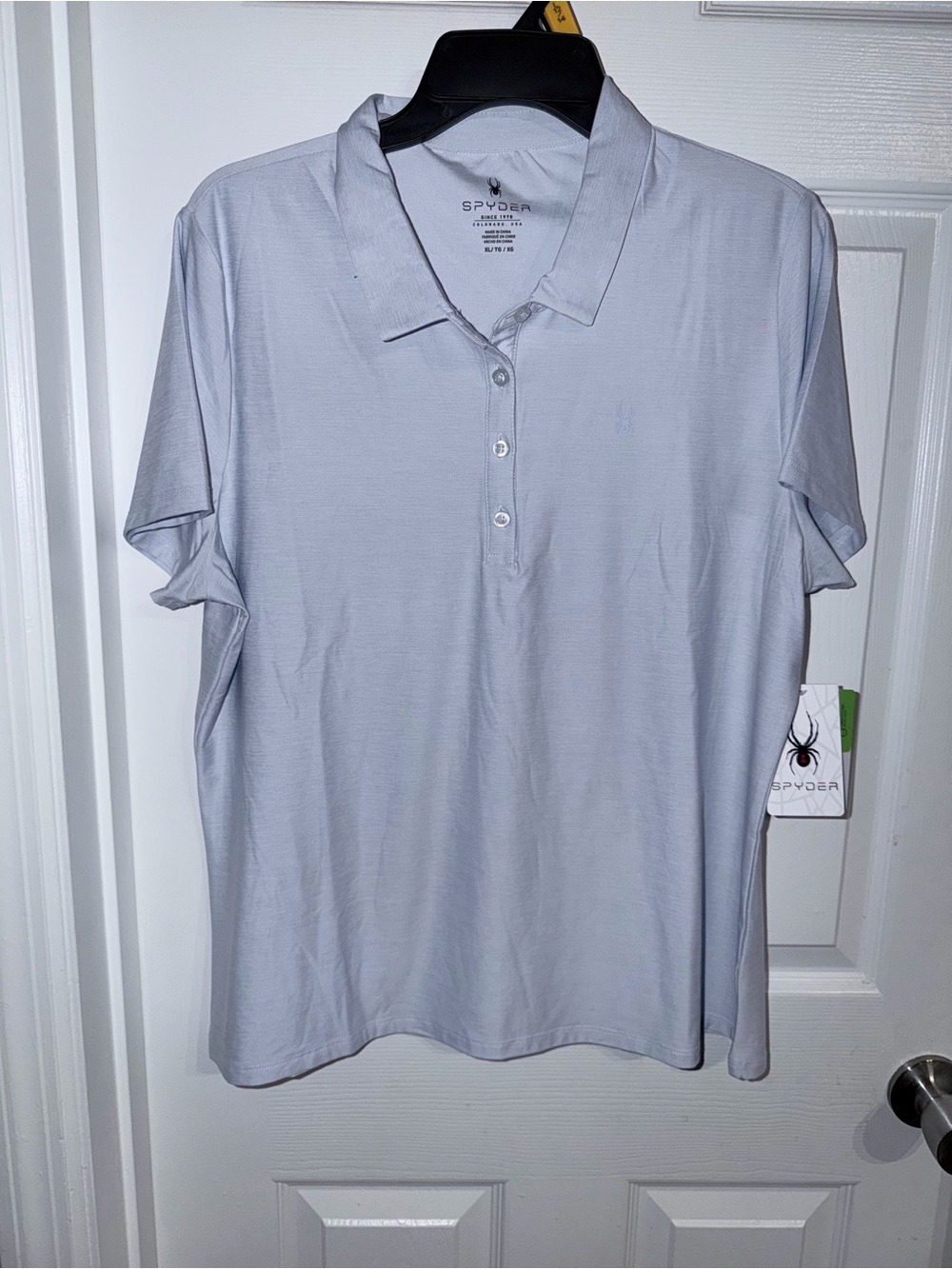 Spyder Men’s Light Blue Polo Shirt